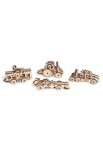 Ugears Set 4 Puzzle 3D Auto
