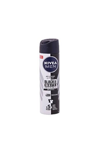 NIVEA Men Invisible Black & White Original Deodorant Spray - 48 Hour Protection