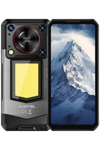 Generic Oukitel WP56 5G Rugged Phone 6.8'' FHD+ Display 16000mAh Big Battery 108MP Camera Android 15 (12GB+5
