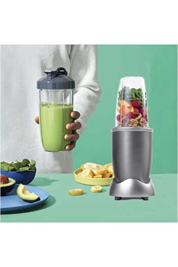 Promagg Blender Nutribullet, 600 W, accessories included, tall cup 0.7 L, gray