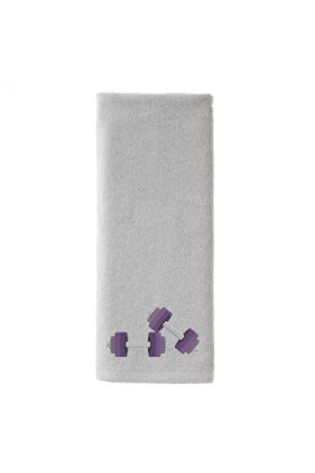Ursa Dumbbell (Dumbell) Embroidered Design Sports Towel 50X90