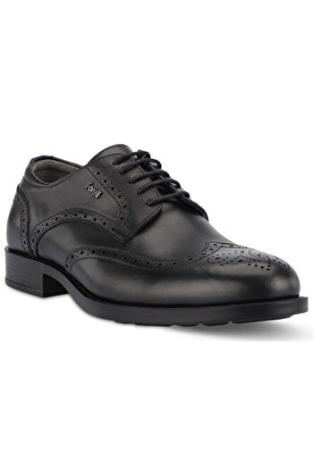 Forelli 31611 Men's Black (41) Leather Classic Shoes