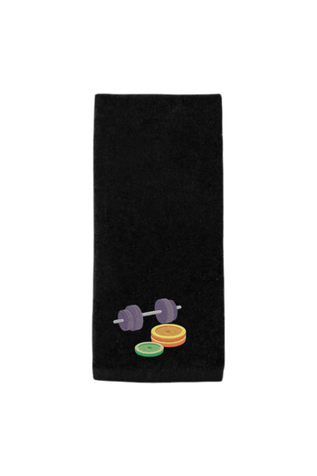 Ursa Dumbbell (Dumbell) Designed Embroidered Sports Towel 50X90