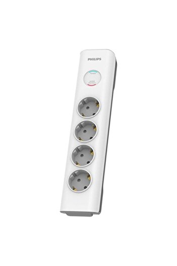 Philips SURGE PROTECTOR EXTENSION CORD 4 SOCKETS 2M