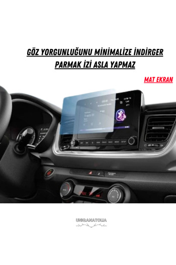 UniqAnatolia Kia Stonic 2023-2024 Navigation and Multimedia Compatible Matte Screen Protector