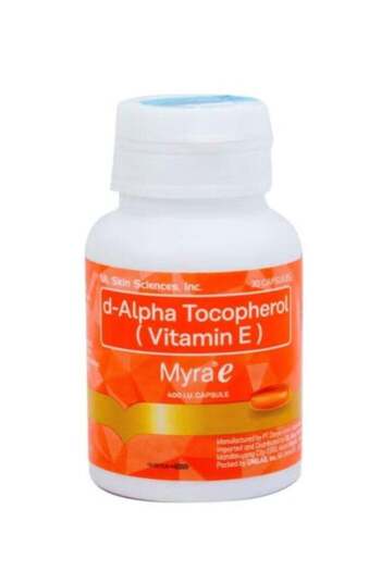 MAYRA 400 IU Vitamin E D-alpha Tocopherol (30 Capsules)