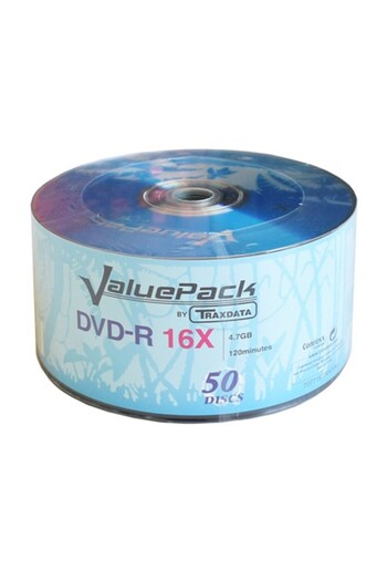 Traxdata DVD-R 4.7GB 16X SET 50 BUC