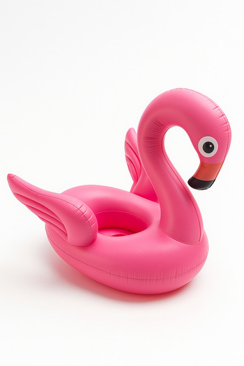 teknotrust Inflatable Figure Mascot Donut for Children (Baby) with Seat for Ages 0-5