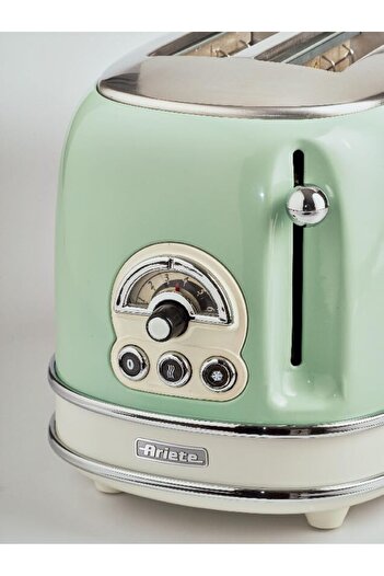 STOREMAX Toaster 2 Slices Green 0155/14-810 Watt, Metal Body, 2 Slice Capacity, Defrosting, Warm