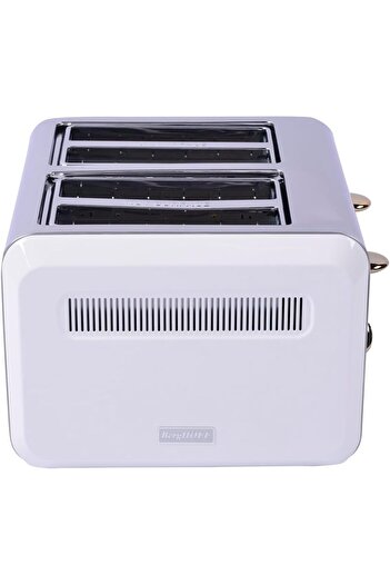 STOREMAX Gem Titan 4 Slice Toaster – 1960 W, Stainless Steel Body |   White 1088605