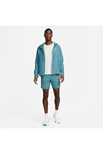 Nike Stride Men's Dri-FIT 18cm (approx.) Brief-Lined Running Shorts Mavi Erkek Şort