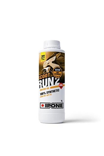 Ipone Scoot Run 2T Motorcycle Oil 2 Berries - 1L
