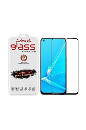 Dl3 Mobilk واقي شاشة كامل من الزجاج 5D لهاتف سامسونج جالاكسي A21S شفاف/أسود