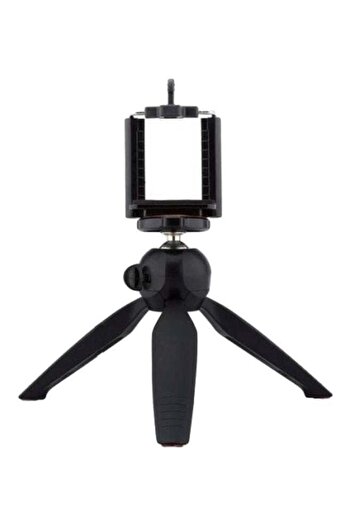 Generic Mini Tripod With Camera Holder Bracket Black