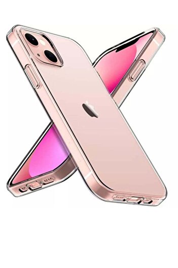 Generic Transparent Back Protective Case Compatible with iPhone 14 Plus