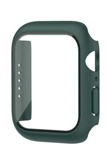 Generic Protective Case For Apple Watch 44mm Dark Green/Black