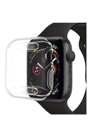 Generic Watch Case Cover 44mm Compatible with Apple Watch Series 8/7/SE/6/5/4/3/2/2 Clear