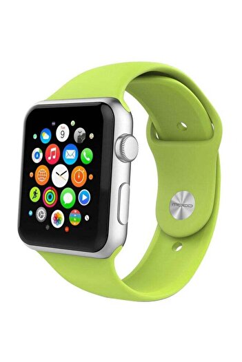 Generic Silicone Strap Band For Apple Watch Lime Green