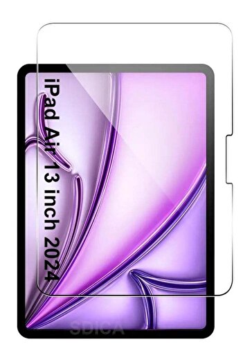 Generic Tempered Glass Screen Protector Compatible with iPad Air 13 2024/Pro 13 2024, 13-inch
