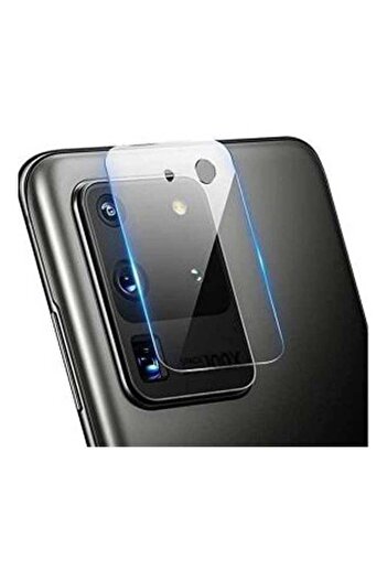Generic واقي شاشة عدسة الكاميرا لهاتف Samsung Galaxy S20 Plus زجاج مرن بتقنية النانو شفاف