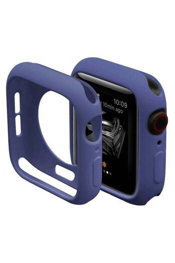 Liger TPU Protective Shell Cover For Apple Watch Series 1 / 2 / 3 / 4 Dark Blue