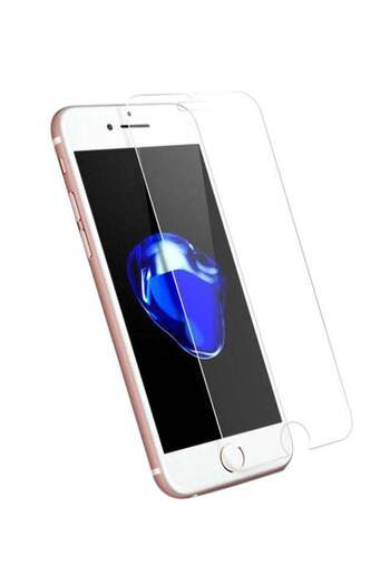 Generic واقي شاشة زجاجي 2.5D لهاتف Apple iPhone 7 Plus شفاف