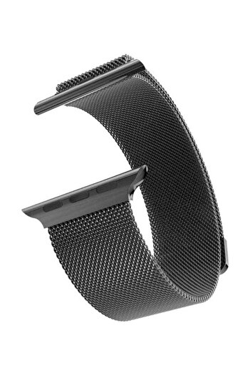 Generic Replacement Stainless Steel Band For Apple Watch Series 4 Black