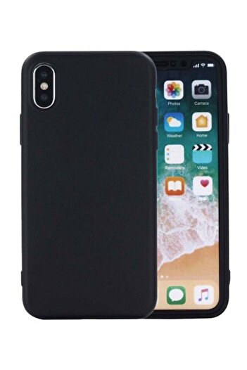 Generic 360 Degree Case Cover For Apple iPhone X Black