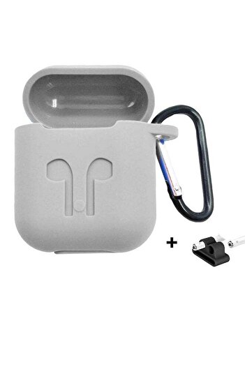 Generic Protective Case Cover With Strap For Apple AirPods Pro Grey