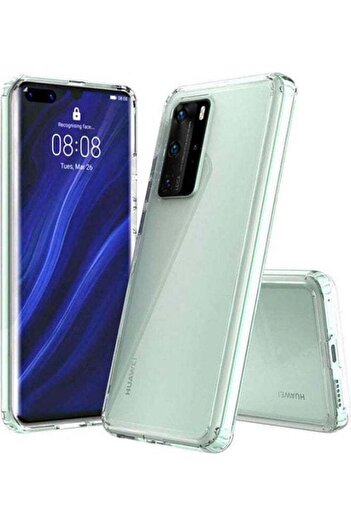 Generic Back Case Shield Camera For Huawei P40 Pro Clear