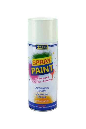SBC Spray Paint White 400ml