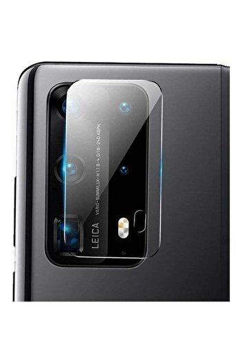Generic واقي شاشة زجاجي لعدسة الكاميرا لهاتف هواوي P40 Pro شفاف
