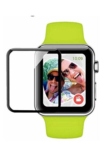 Generic Apple Watch 42mm Screen Protector, 3D Curved Edge Full Coverage Tempered Glass Screen Protector for