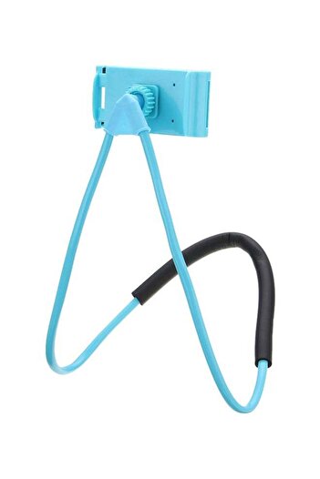 Generic Neck Bed Selfie Mount Blue