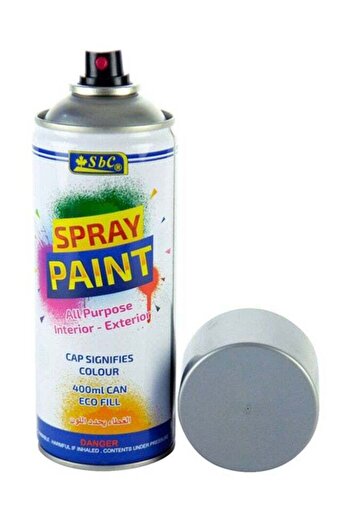 SBC All Purpose Spray Paint Silver 400ml