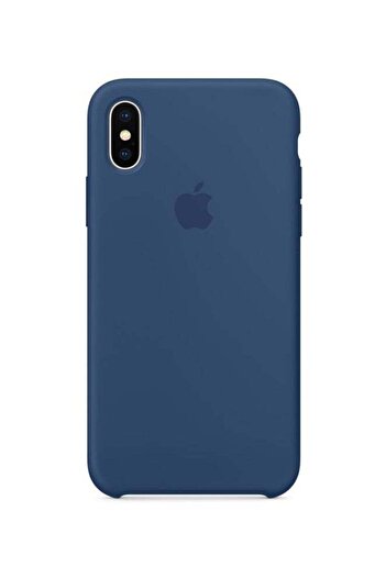 Generic Silicone Case Cover For Apple iPhone X Blue Cobalt