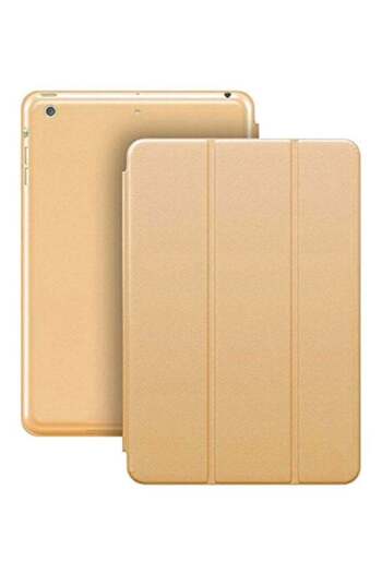 Margoun Tri-Fold Smart Case Cover For Apple iPad Mini 1/2/3 Gold