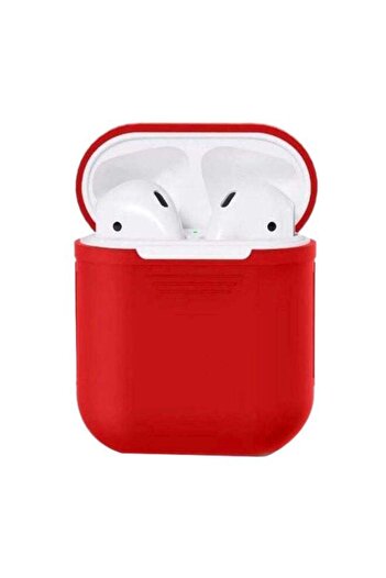 Generic Silicone Case For AirPods Red