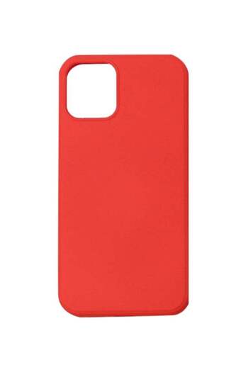 Foxcon Silicone Soft Protective Case Cover For Apple iPhone 12 Pro Red