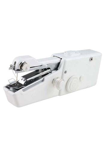 Generic Handheld Sewing Machine White/Silver 30cm