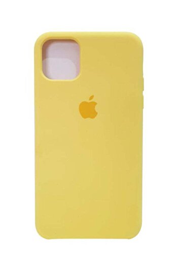 Generic Silicone Case Cover For Apple iPhone 11 Yellow