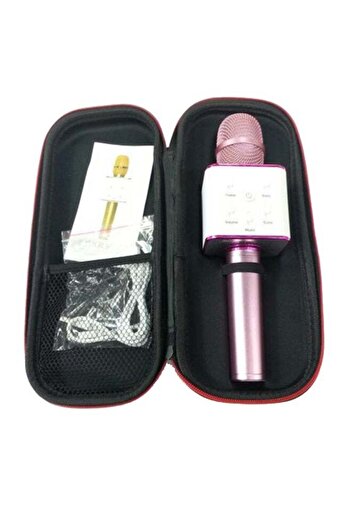 Generic Q7 Wireless Handheld Karaoke Microphone With In-Built Speaker