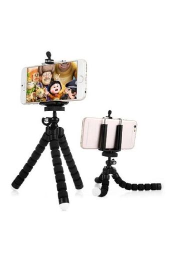 Generic Flexible Octopus Tripod Black