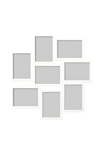 Generic 8-Piece Vaxbo Collage Frame Set White 13x18centimeter