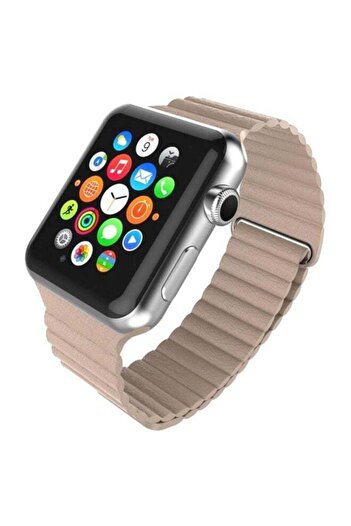 ozone Replacement Band For Apple Watch Series 4 42mm Beige