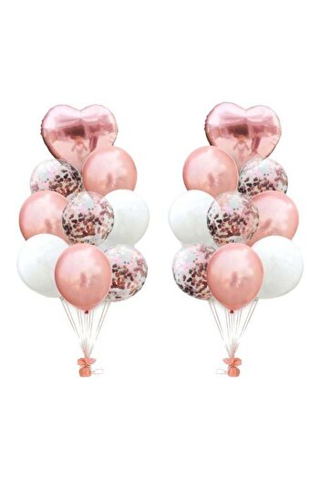 sharpdo 18-Piece Party Balloons Set 12inch