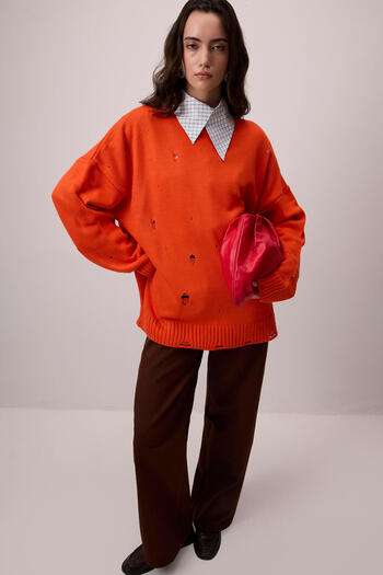 Touché Privé SCURVED KNITWEAR SWEATER