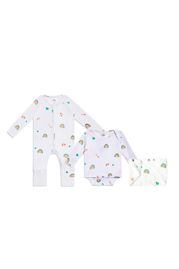 esabela SET OF 3 : SLEEP SUIT (RTP), BODY SUIT (RTP) , BIB (RTP)