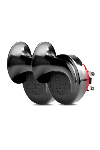 Seger Set 2 Claxoane Electromagnetice Ton Inalt si Ton Jos 12V 6A+6A