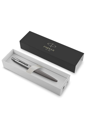 Parker Jotter XL Matte Grey Chrome Trim Ball Pen